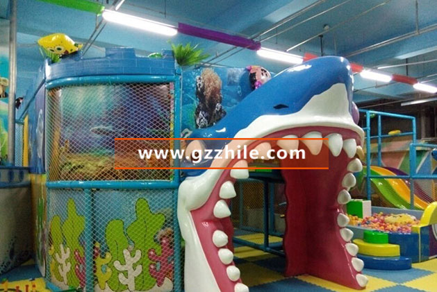 室内兒童樂園海洋主題淘氣堡