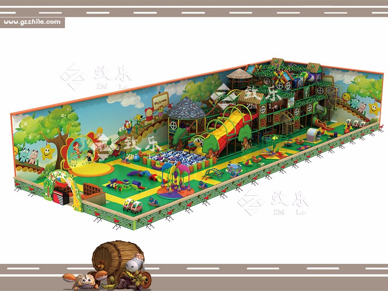 森林主題淘氣堡 森林主題淘氣堡