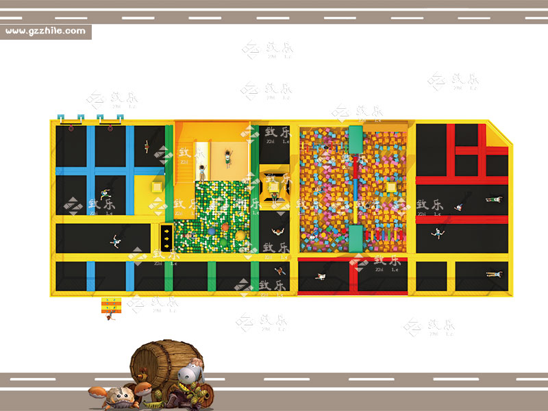 蹦床公園 蹦床公園