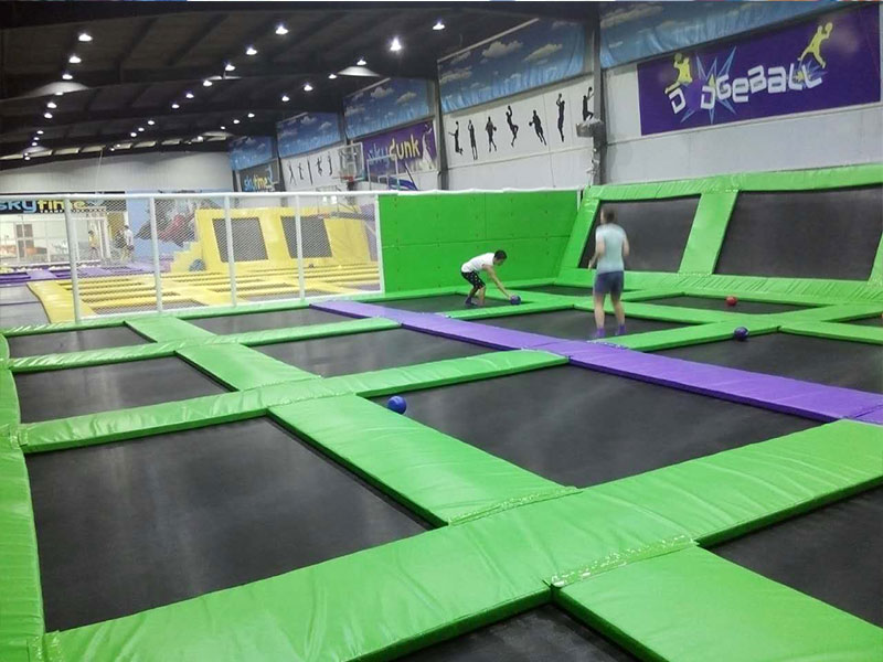 緻樂蹦床公園大型超級蹦床案例