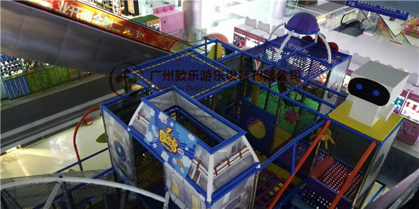 太空主題淘氣堡、兒童樂園案例介紹-深圳平湖室内兒童樂園