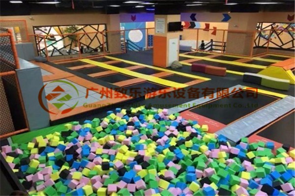 蹦床主題樂園案例-雅加達室内蹦床樂園介紹